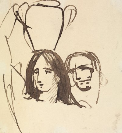 Studie voor, Christus