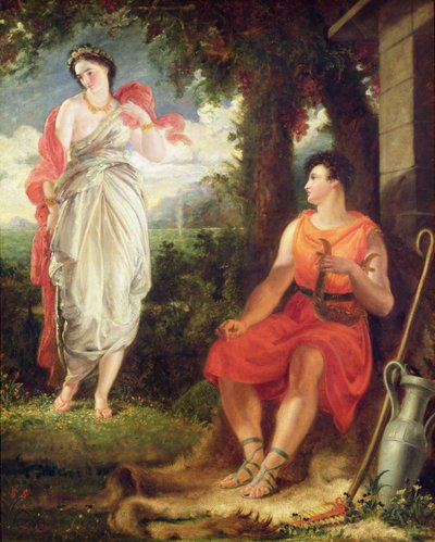 Venus en Anchises door Benjamin Robert Haydon