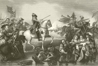 Slag aan de Boyne door Benjamin West