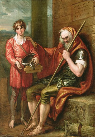 Belisarius en de jongen, 1802 door Benjamin West