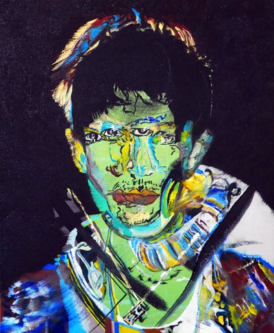 Surportret : Raphael Ho Tsong Fang, 2015 (olieverf op doek) door Benoit Erwann Boucherot