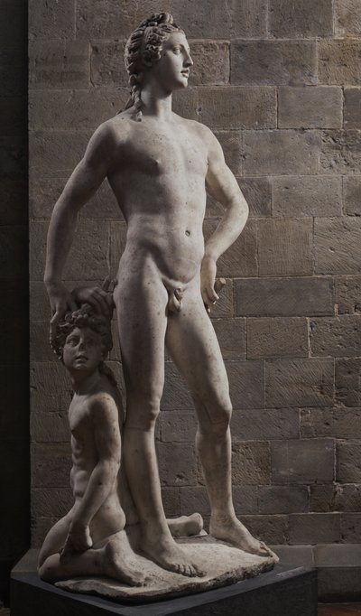 Apollo en Hyacinth, tweede helft van de 16e eeuw door Benvenuto Cellini