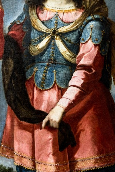 Abisag de jonge Shunammite door Bernab? de (attr. to) Ayala