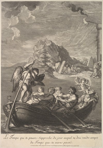 Allegorie van de Tijd door Bernard Picart