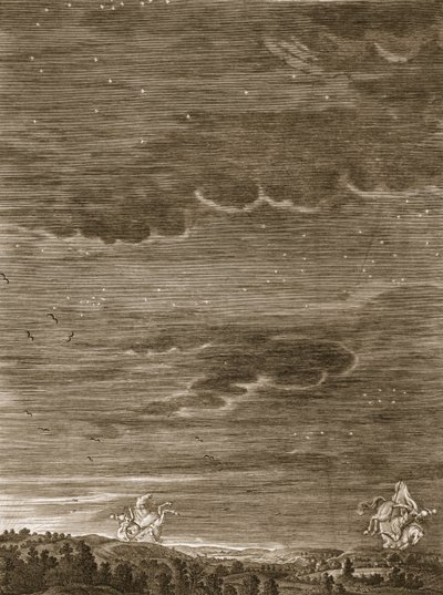 Castor en Pollux, 1731 door Bernard Picart