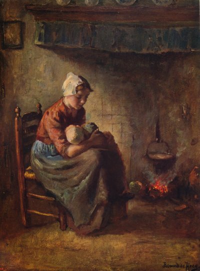Een Cottage Madonna, c1915 door Bernard de Hoog