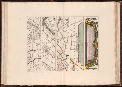 Nieuwe kaart van het land van Utrecht volgens de orde van de Ed. Mog. Heeren Staten ... laten meten en in kaart brengen, door Bernard du Roy, ingenieur; G. Hoet del. ornam.; T. Doesburgh sculps door Bernard de Roĳ