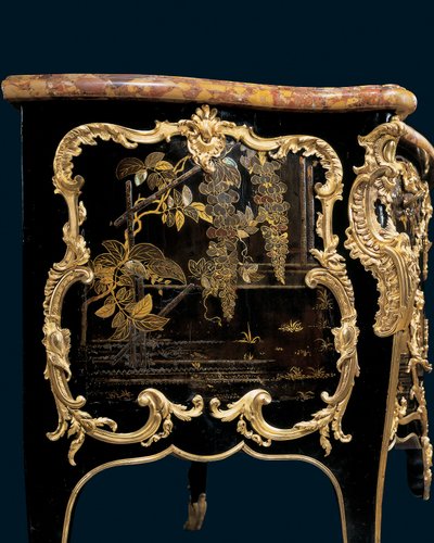 Commode, c.1745 door Bernard van Risenburgh II