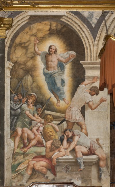 Counterfaccata, Bernardino Gatti, Opstanding 1529 door Bernardino Gatti