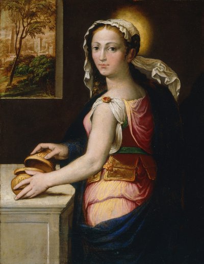 Maria Magdalena door Bernardino Campi