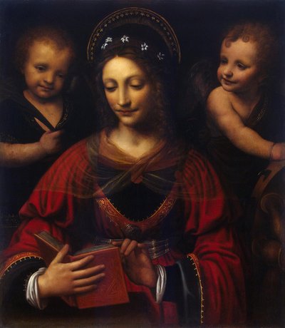 Italiaans: Santa Caterina St Catherine door Bernardino Luini
