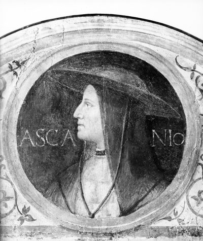 Portret van kardinaal Ascanio Sforza door Bernardino Luini