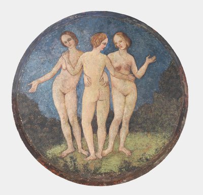De drie Gratiën door Bernardino Pinturicchio