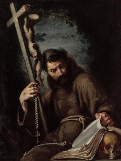 Sint Franciscus door Bernardo Strozzi