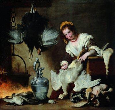 De kok door Bernardo Strozzi