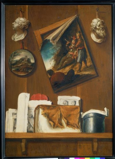 Stilleven als trompe-l’oeil: De tabak. Allegorie op de reukzin door Bernardo y Llorente