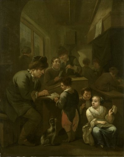 The schoolmaster door Bernardus van Schijndel