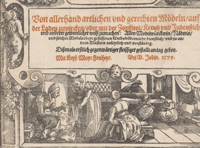 Titelpagina van Neu künstlich Modelbuch pagina 1r door Bernhard Jobin