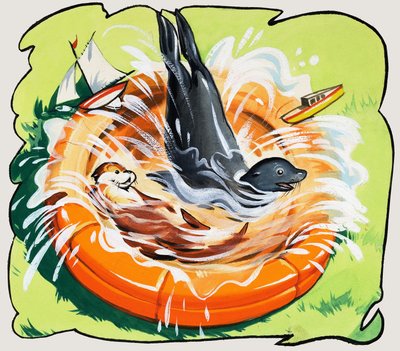 Fliptail de Otter door Bert Felstead