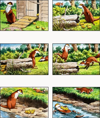 Fliptail de Otter door Bert Felstead