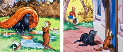 Fliptail de Otter door Bert Felstead