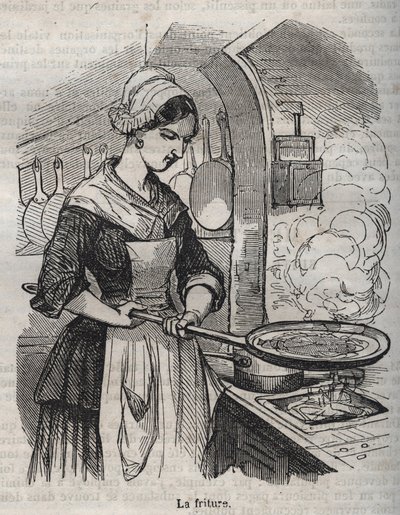 La friture - gravure in 