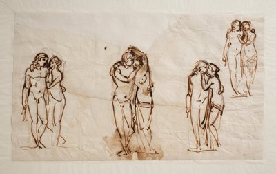 Cupido en Psyche door Bertel Thorvaldsen