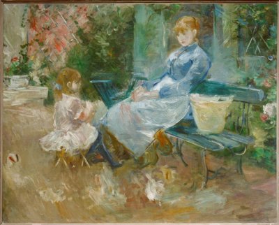 De fabel door Berthe Morisot