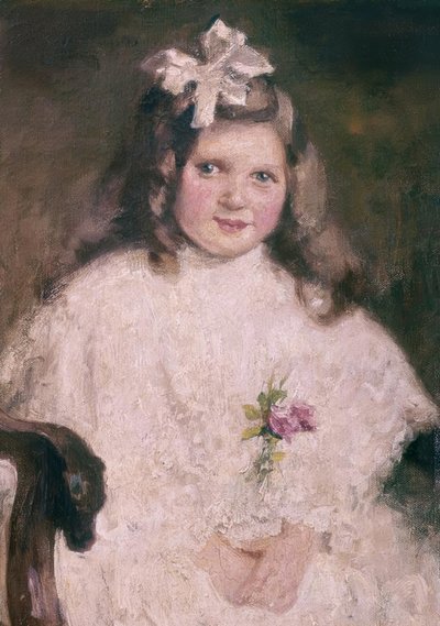 Portret van zijn dochter – 19e eeuw – Franse impressionisme door Berthe Morisot