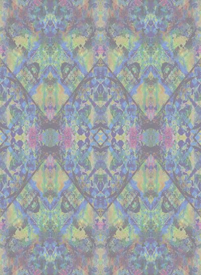 Acid, 2015 (gemengde techniek, illustratie, spuitverf, digitaal) door Beth Travers