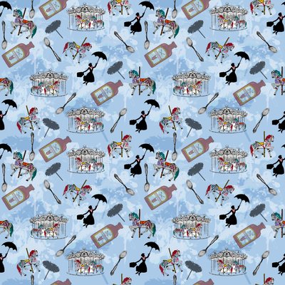 Mary Poppins, 2015 (herhalingspatroon) door Beth Travers
