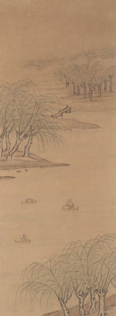 Schilderij, 18e-19e eeuw door Bi Chang