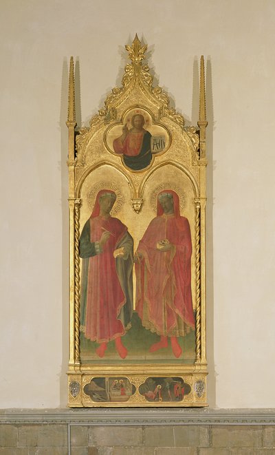SS. Cosmas en Damian door Bicci di Lorenzo