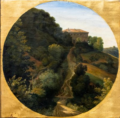Villa Madame in Rome door Blaise-Alexandre Desgoffe