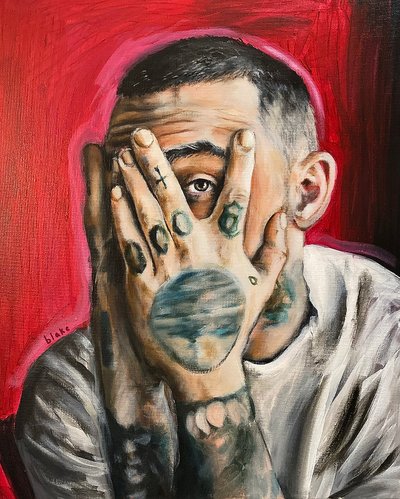 Mac Miller, ca. 2020 door Blake Munch