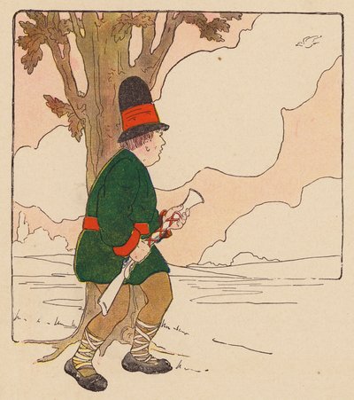 Kinderrijm: Een Kleine Man door Blanche Fisher Wright