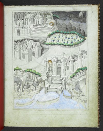 Add 24189, f.5r, Het eiland Cyprus, uit het 