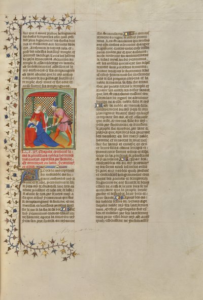 De moord op Hieronymus, koning van Syracuse door Boucicaut Master