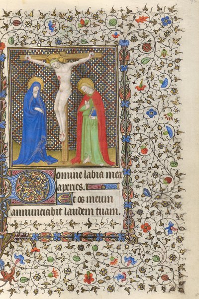 De kruisiging door Boucicaut Master
