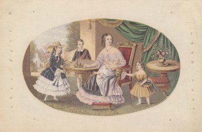 Hare Majesteit Koningin Victoria & Familie door Bradshaw and Blacklock