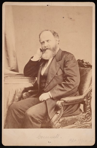 Portret van John Angel James Creswell, voor 1891 door Brady