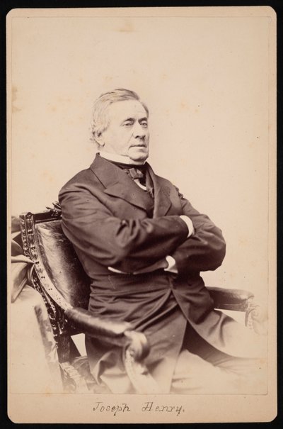 Portret van Joseph Henry 1797-1878, tussen 1868 en 1878 door Brady