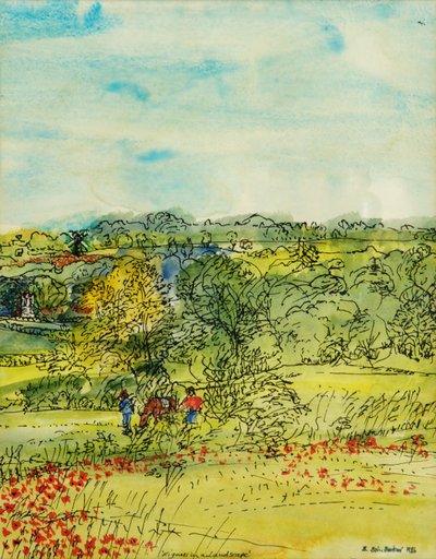 Jongens met een Paard, 1986 door Brenda Brin Booker