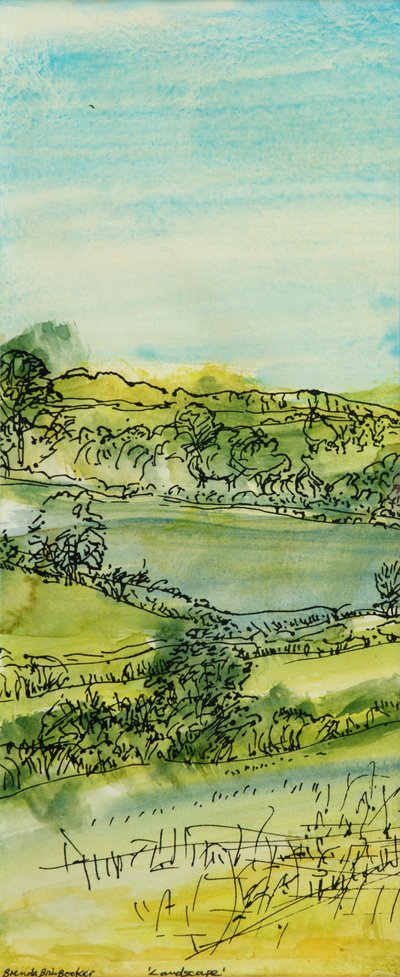 Landschap door Brenda Brin Booker
