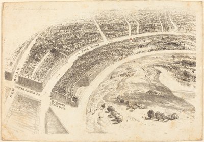 Uitnodiging met Luchtfoto van Regent