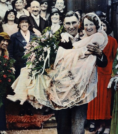 Getrouwd in Londen in 1932. door British Photographer