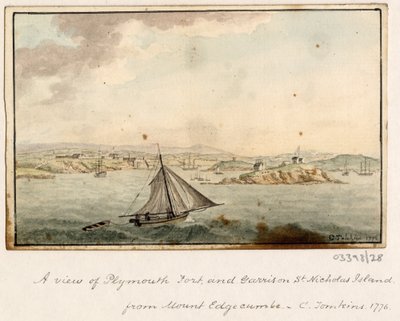 Een reeks schetsen, uitzichten in Groot-Brittannië, het Continent en Amerika 1772-1778 door British School