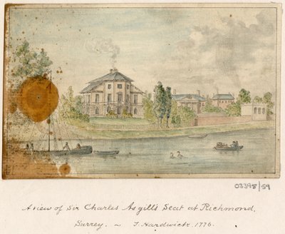 Een reeks schetsen, uitzichten in Groot-Brittannië, het Continent en Amerika 1772-1778 door British School