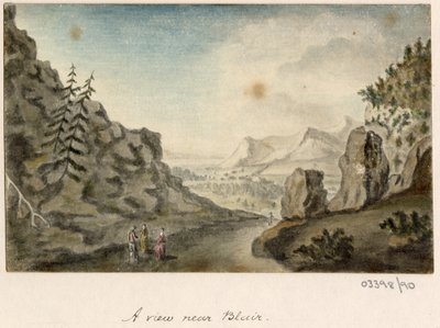 Een reeks schetsen, uitzichten in Groot-Brittannië, het Continent en Amerika 1772-1778 door British School