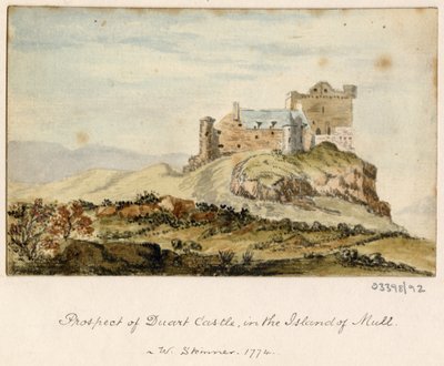 Een reeks schetsen, uitzichten in Groot-Brittannië, het Continent en Amerika 1772-1778 (aquarel) door British School